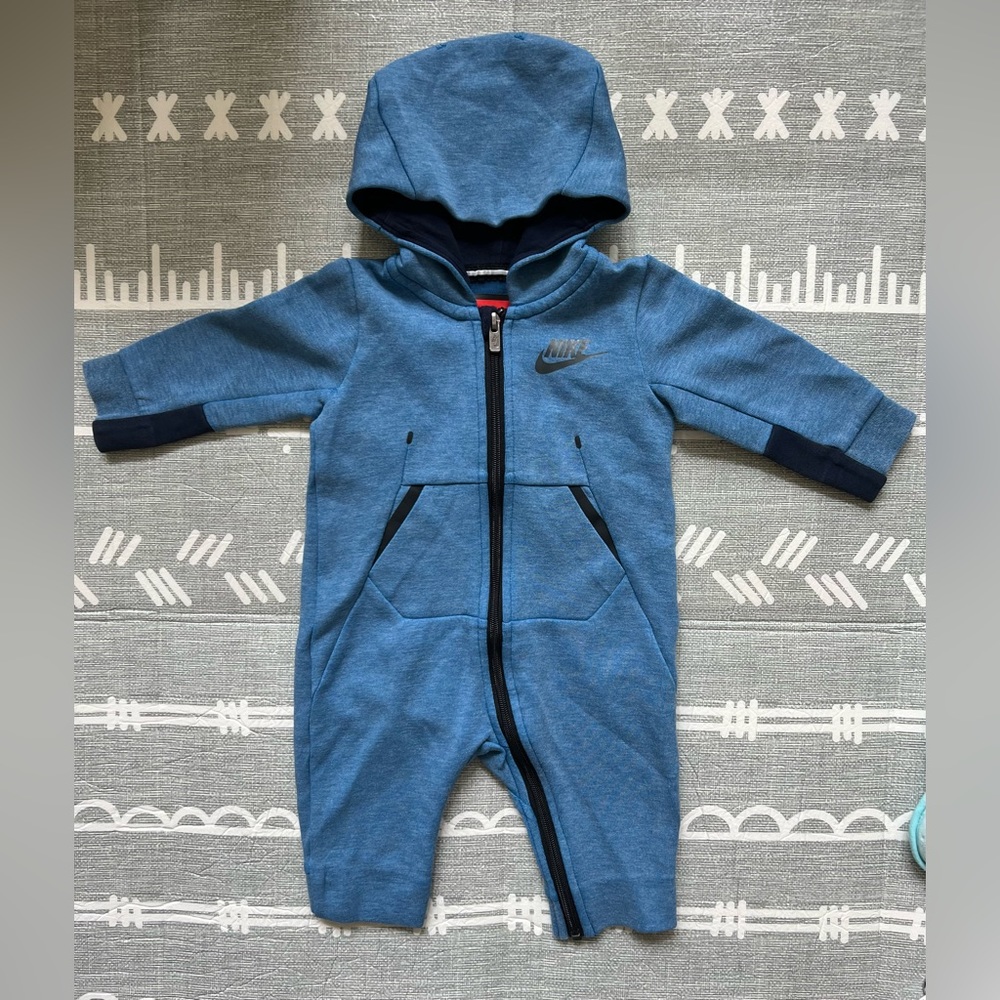 Nike Sportswear Baby Tech Fleece Coverall- 9M